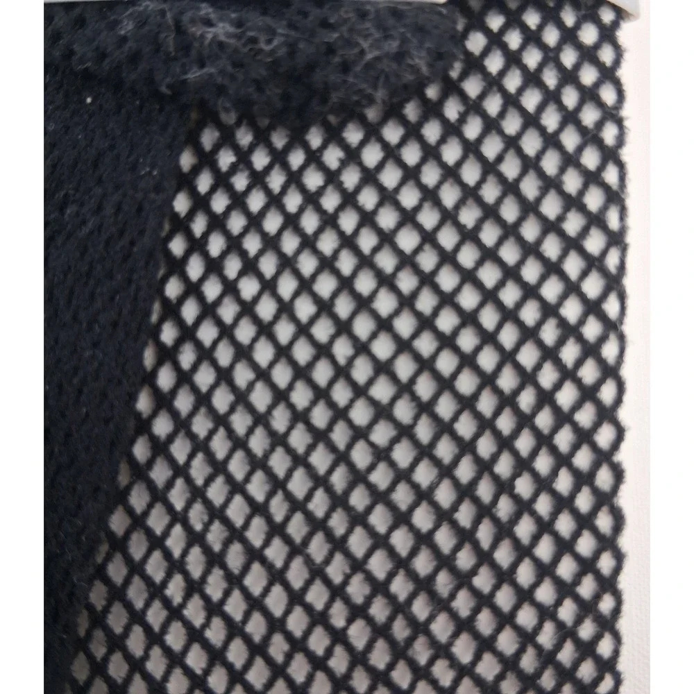Nine & Company by Nine West Womens Black Fishnet Knee‎ High Shoe Size 6-10.5